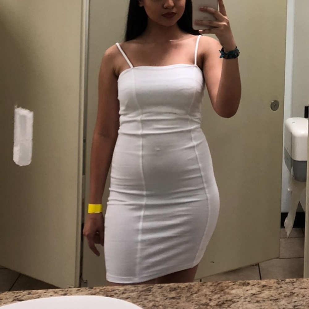 White dress